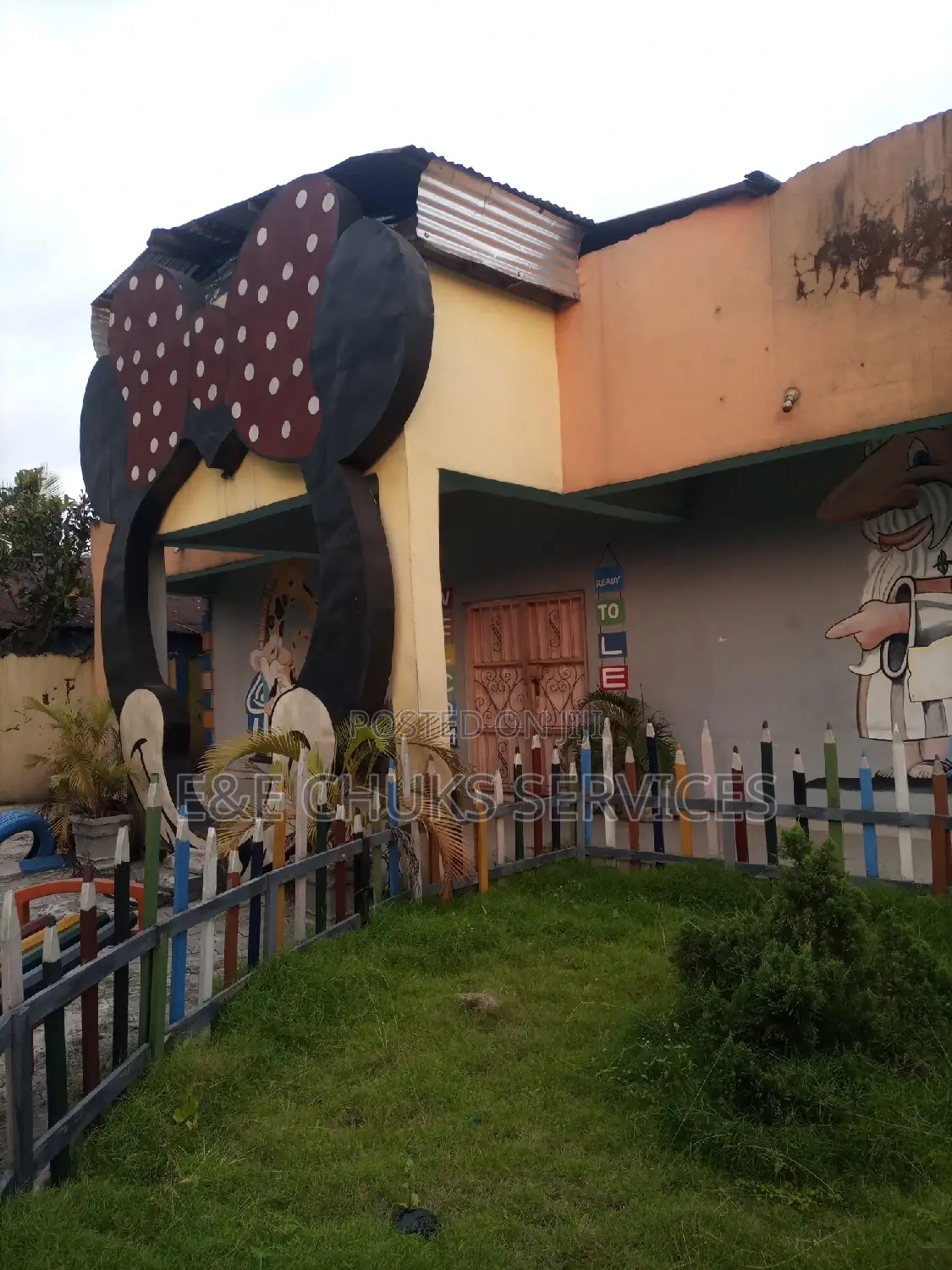 A School Bungalow of Nine Rooms in Obio-Akpor