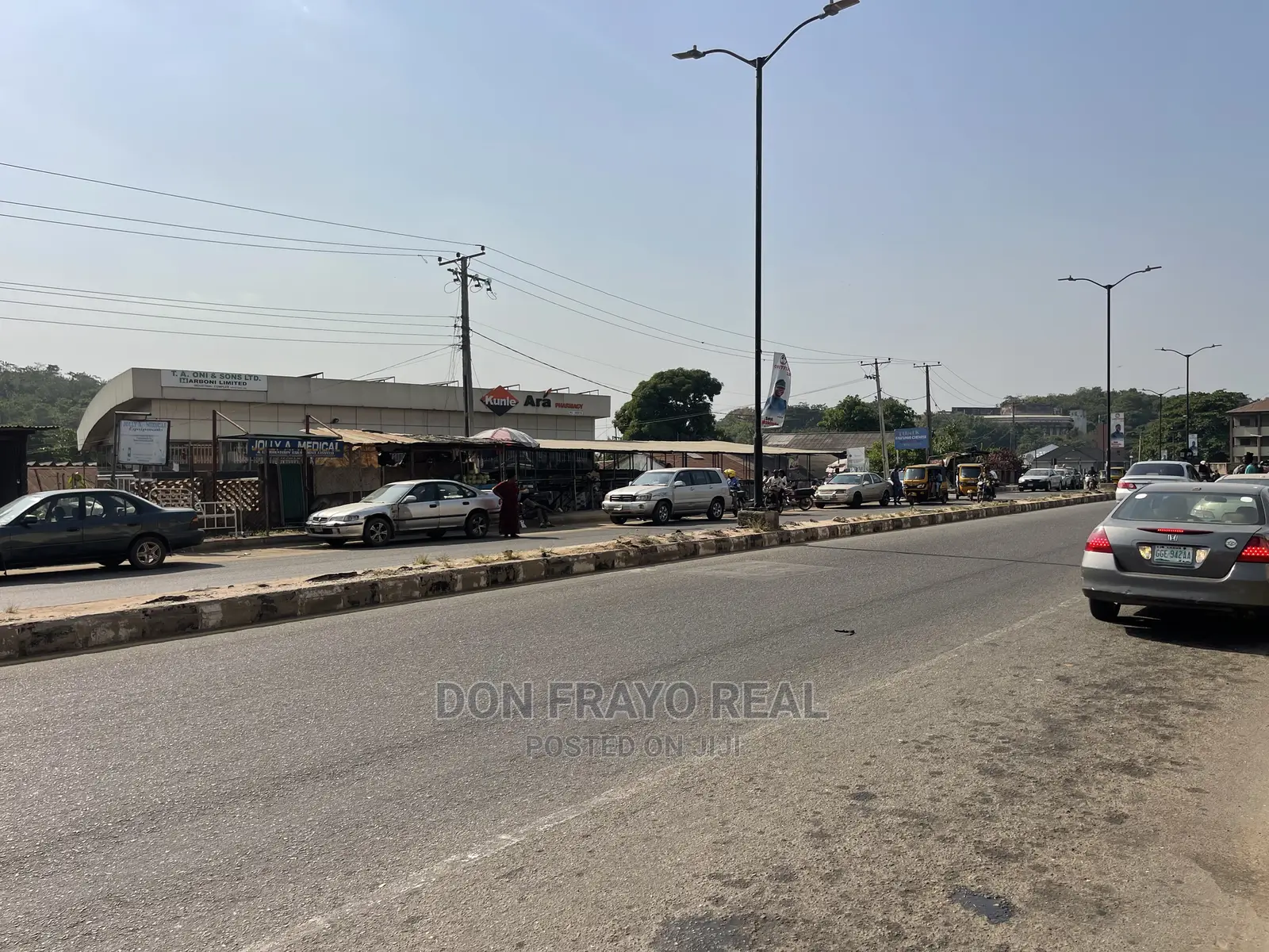 2 Acres of Land Opposite Uch Queen Elizabeth Road on Sale in Ibadan