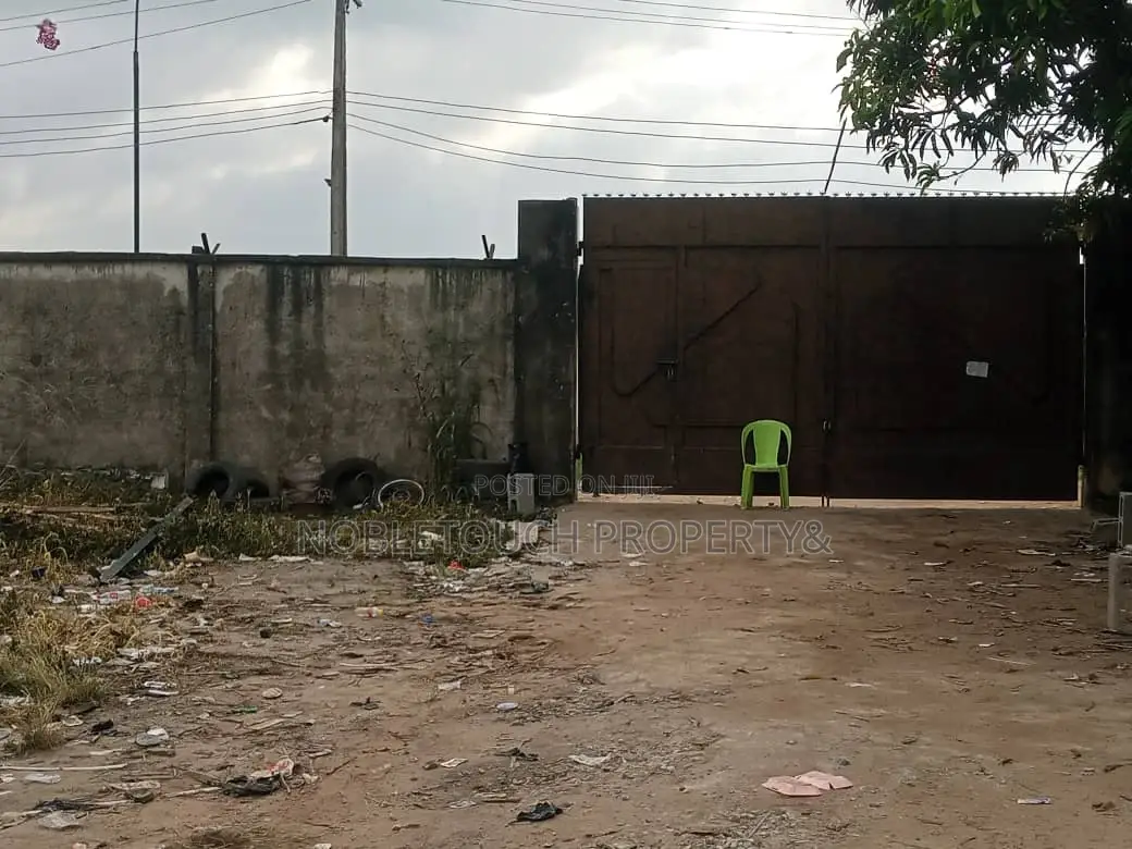 6 Commercial Plots Along the Major Road at Adenson Igando in Akesan