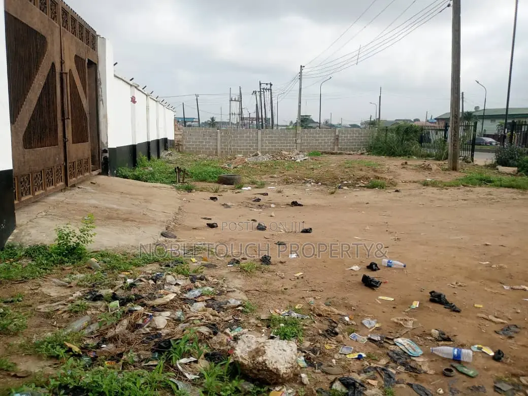 6 Commercial Plots Along the Major Road at Adenson Igando in Akesan