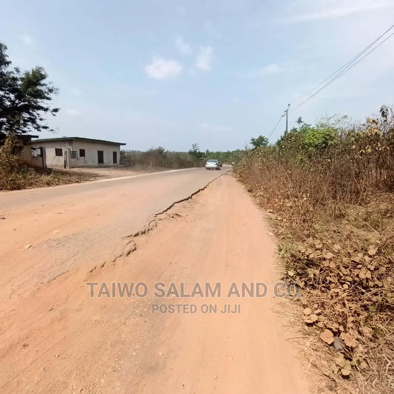 Plots of Land Along Tiled Road Very Close to Railway Termina in Moniya