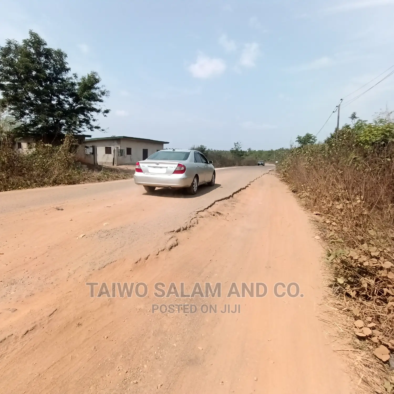 Plots of Land Along Tiled Road Very Close to Railway Termina in Moniya