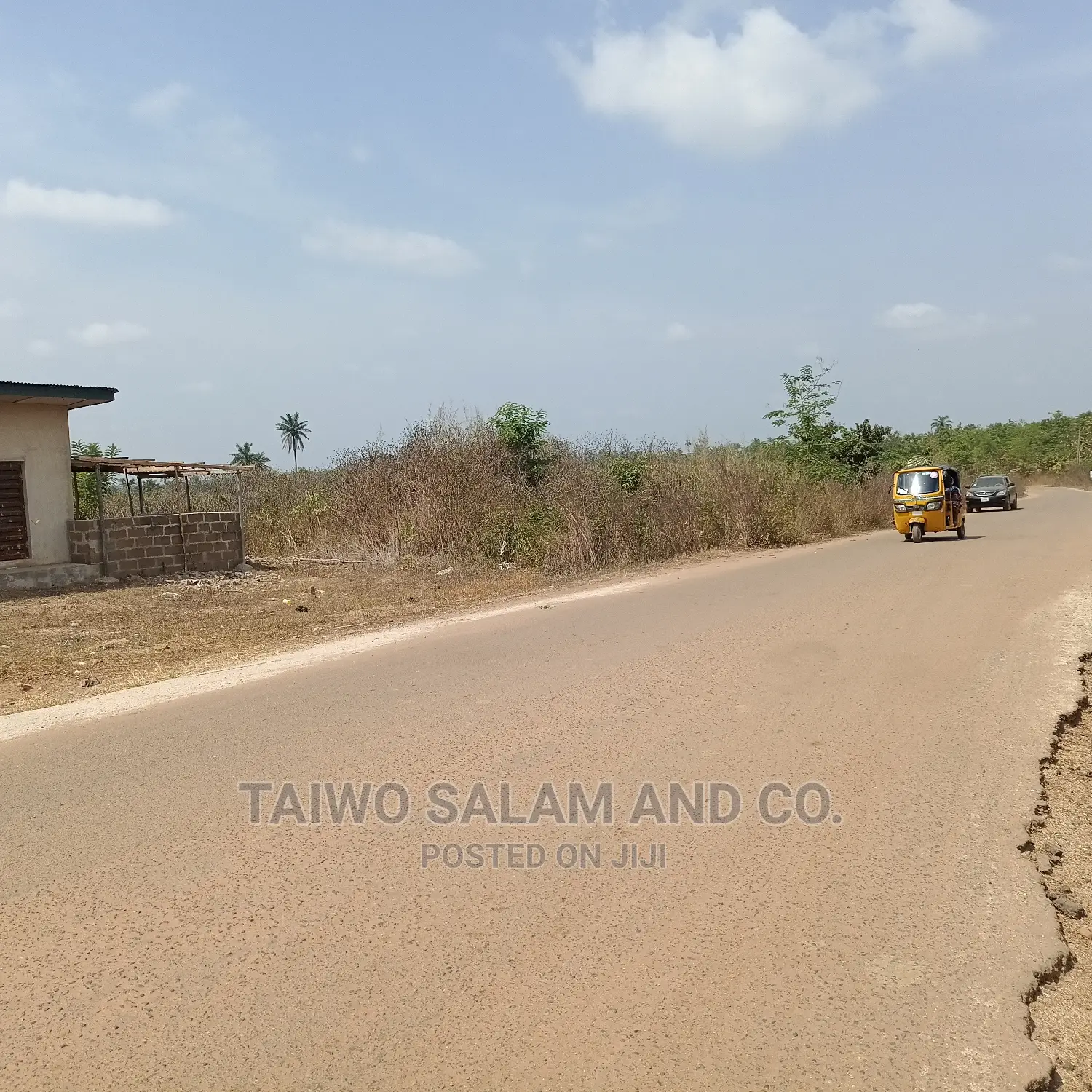 Plots of Land Along Tiled Road Very Close to Railway Termina in Moniya