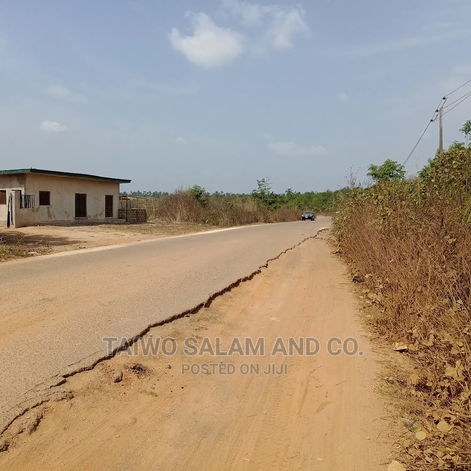 Plots of Land Along Tiled Road Very Close to Railway Termina in Moniya