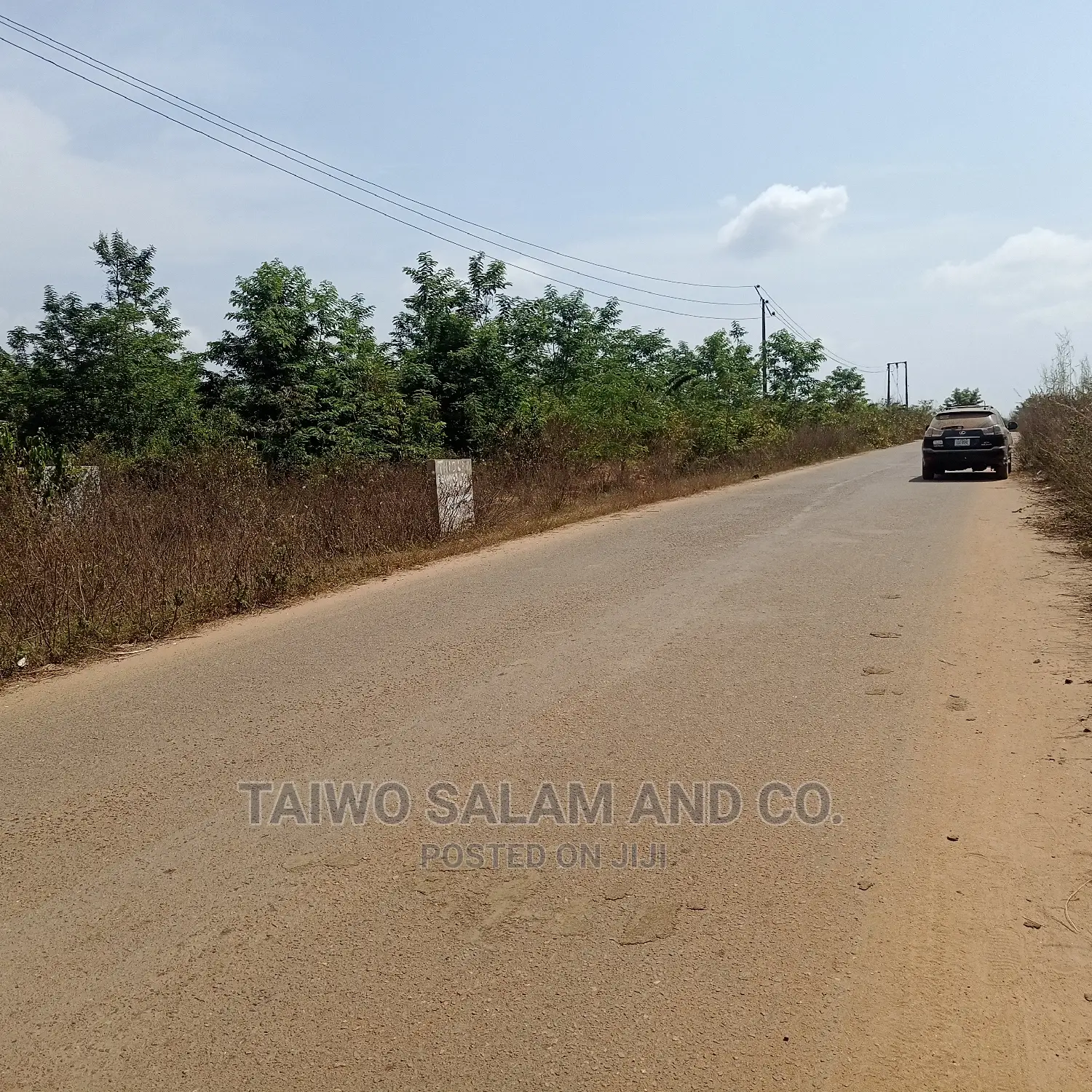Plots of Land Along Tiled Road Very Close to Railway Termina in Moniya
