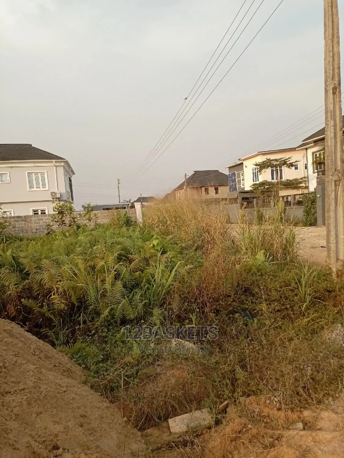 Dry Land at Forthright Estate in Obafemi-Owode