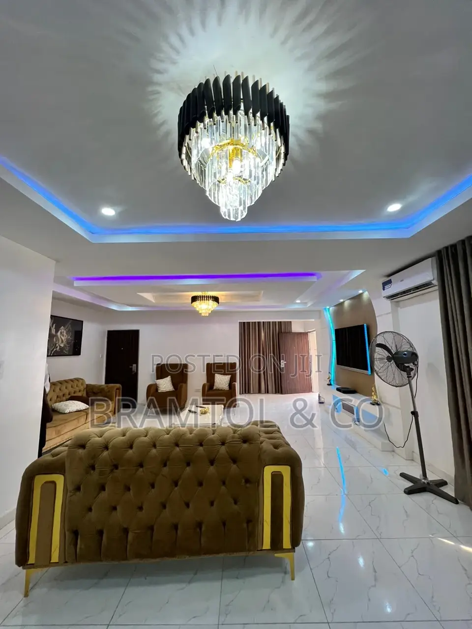 Furnished 3bdrm Block of Flats in Wuye for rent in Wuye