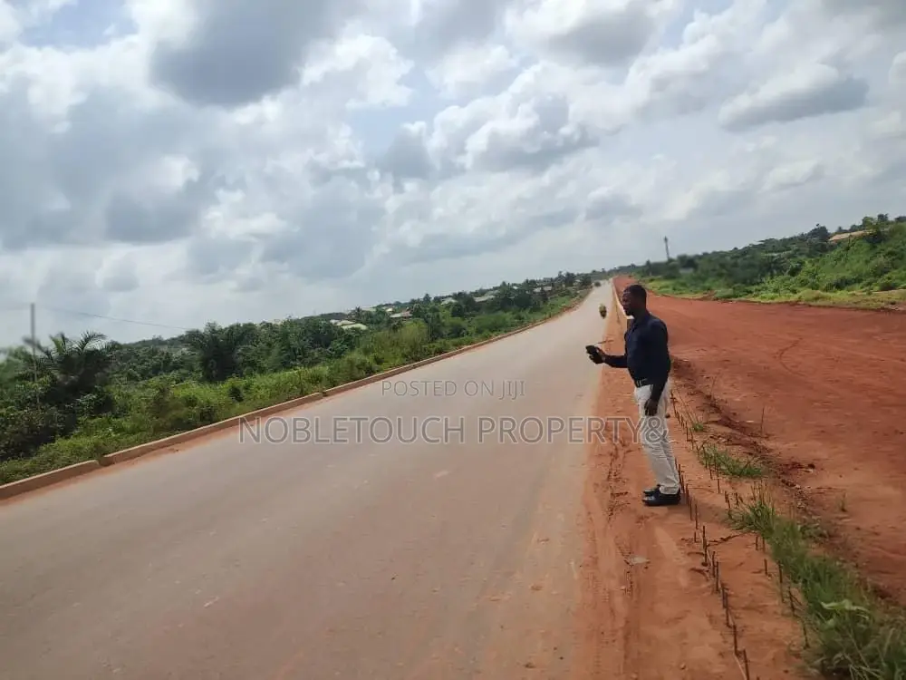 6plots Together Along the Road at Atan Lusada Expressway in Ado-Odo/Ota