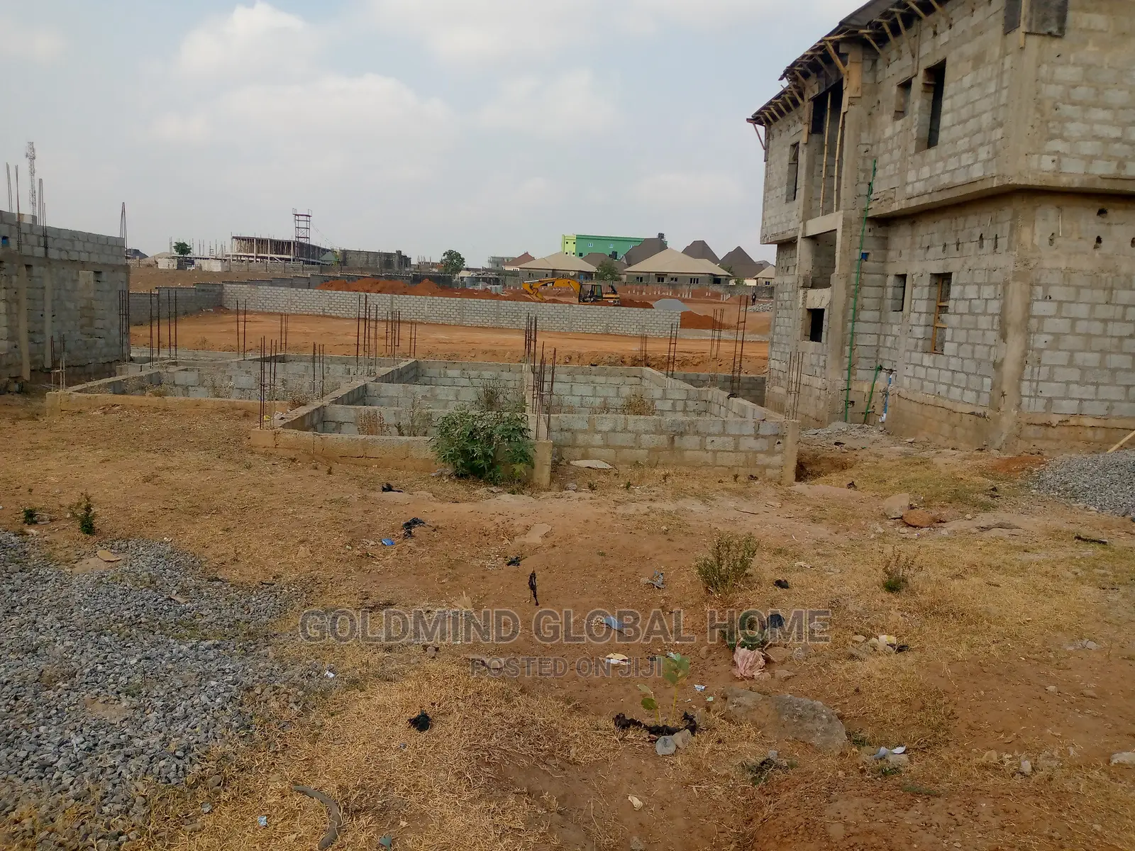 Estate Plot for Sale in Lugbe FHA by Police Sign Board in FHA