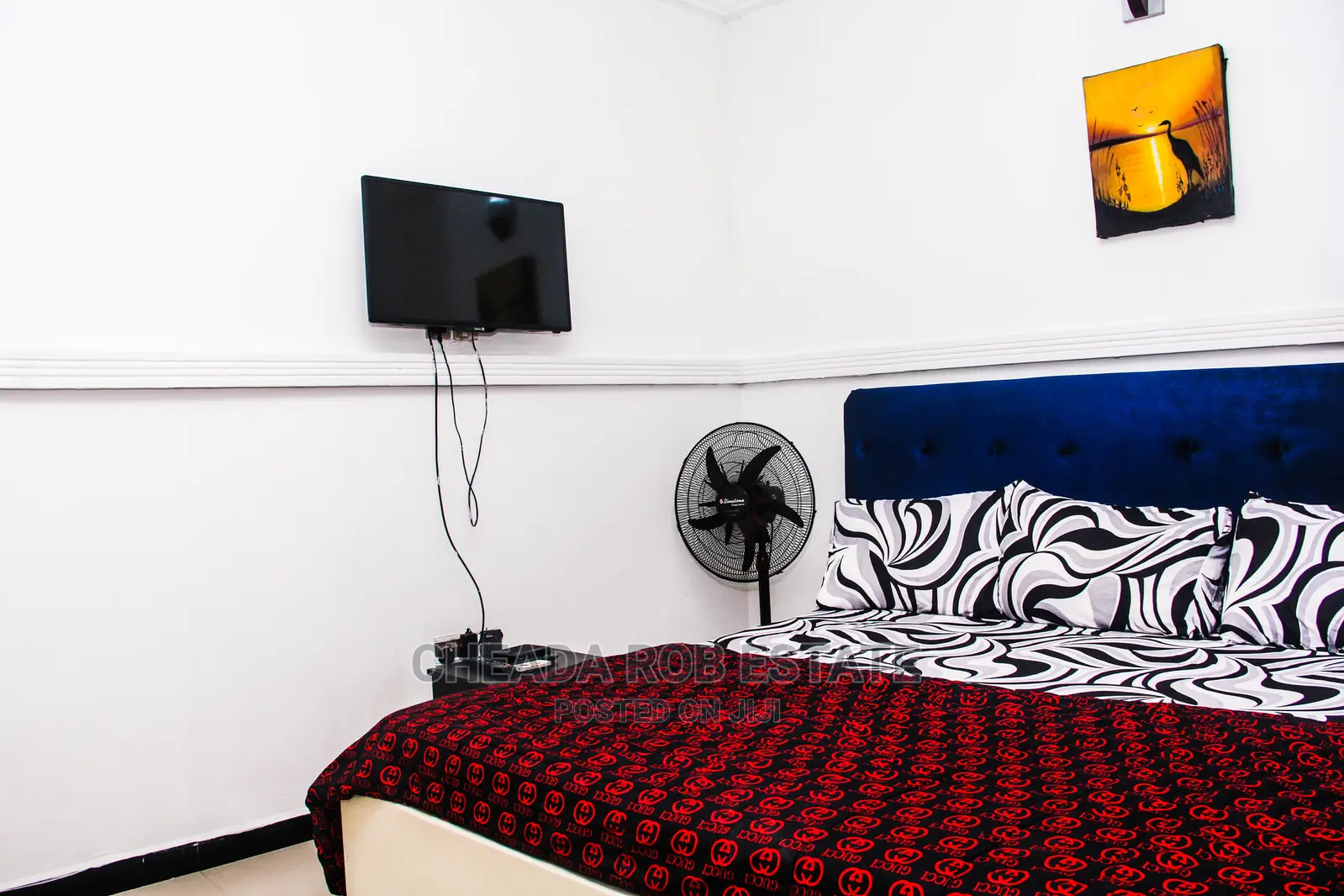 Best Secured 2bed Shortlet |Free Wifi|24hrs Light|Stadium Rd in Aba Expressway