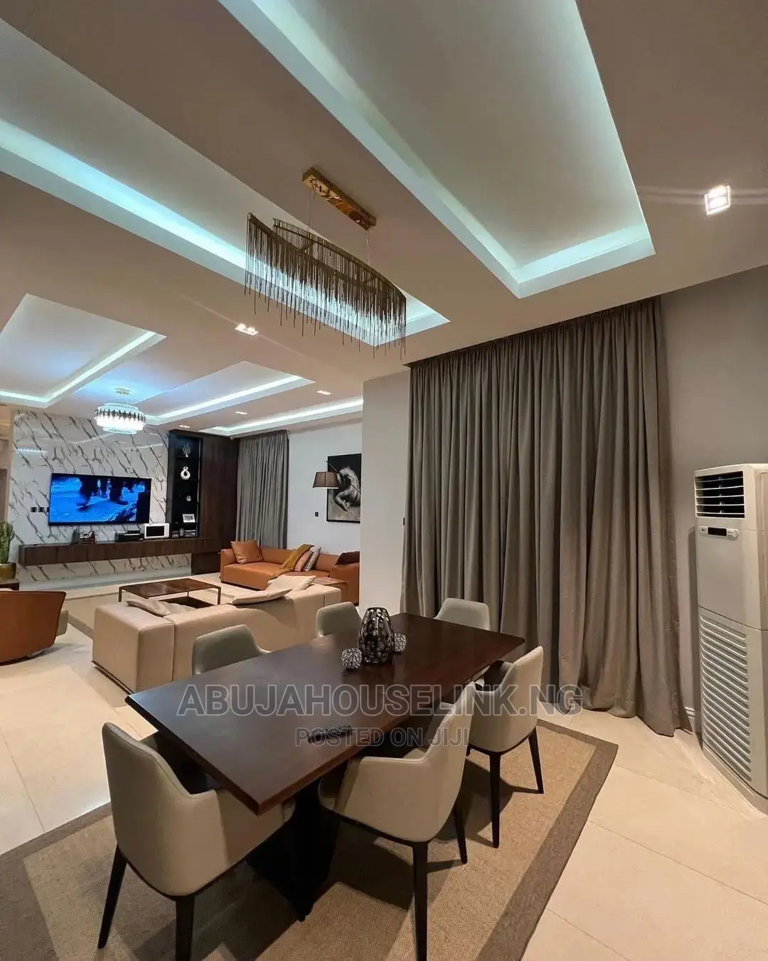 Furnished 5bdrm Duplex in Guzape Abuja for sale in Guzape District