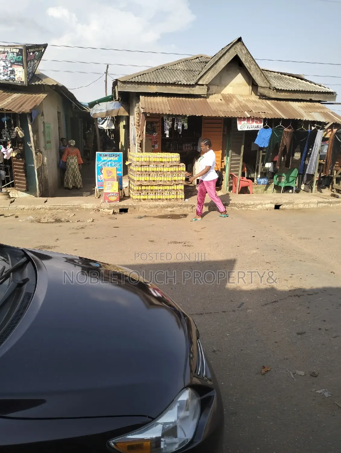 Luck Up Shops at Council Idimu in Iseri Olofin