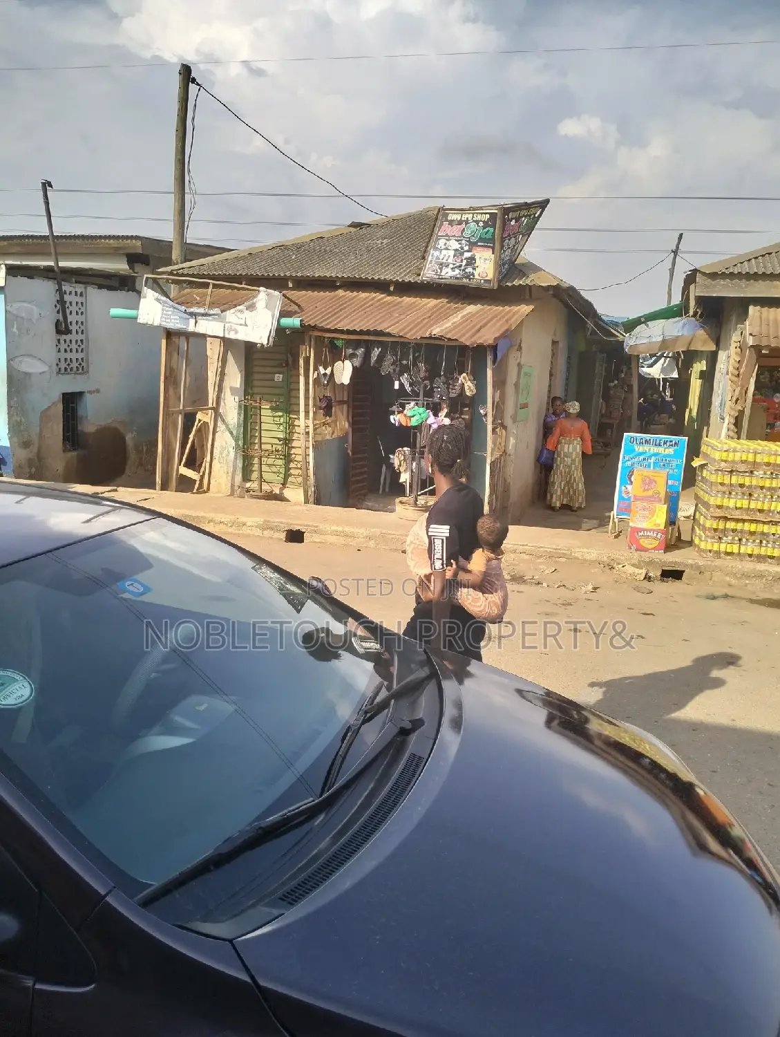 Luck Up Shops at Council Idimu in Iseri Olofin