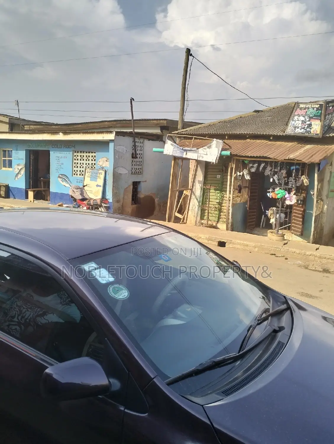 Luck Up Shops at Council Idimu in Iseri Olofin