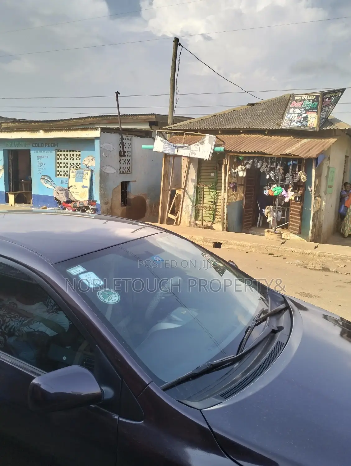 Luck Up Shops at Council Idimu in Iseri Olofin