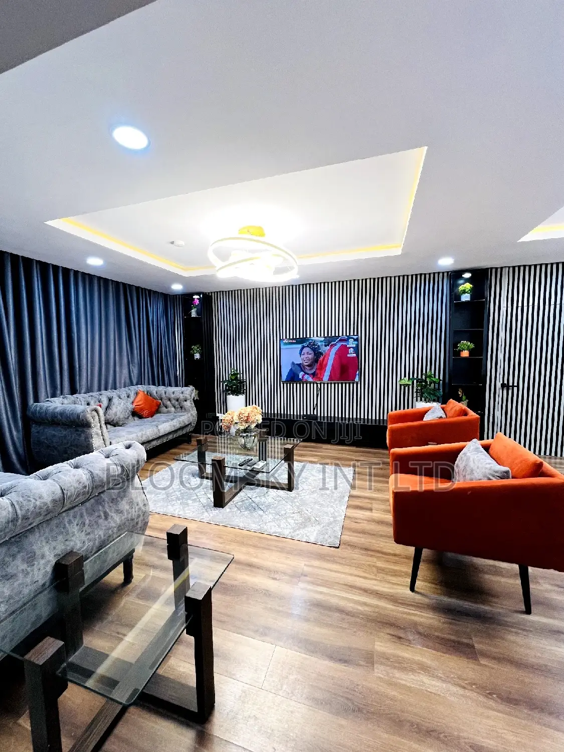 Sharp 3 Bedroom Serviced Overlooking Ikoyi Club in Ikoyi