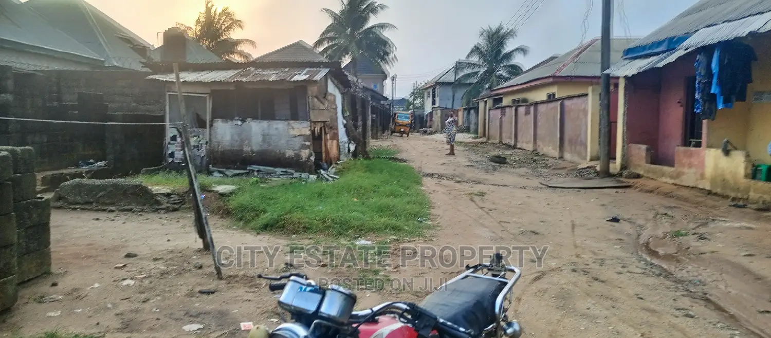 Half Plot of Land for Sale at SARS Road Fenced Round in Port-Harcourt