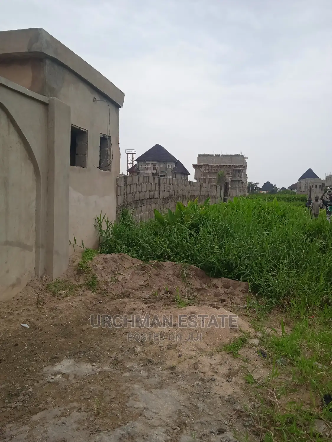 A Good Standard Plot of Land Fenced N Gated With Global Cofo in Abule Ado