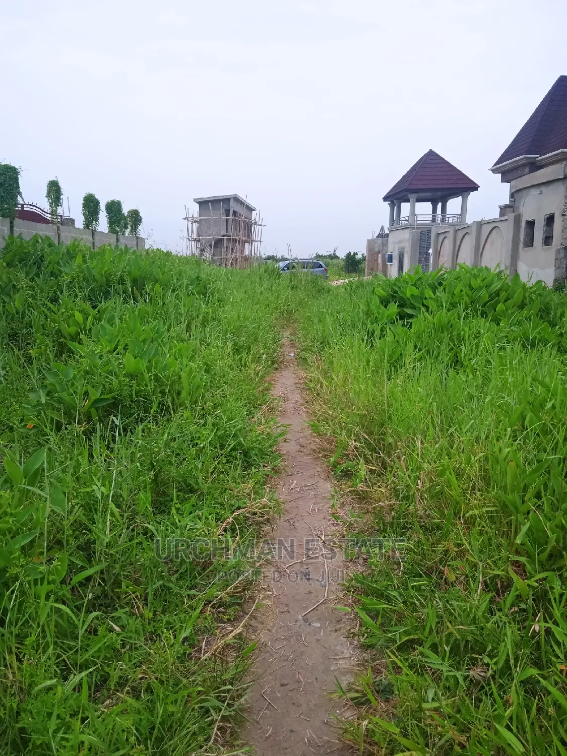 A Good Standard Plot of Land Fenced N Gated With Global Cofo in Abule Ado
