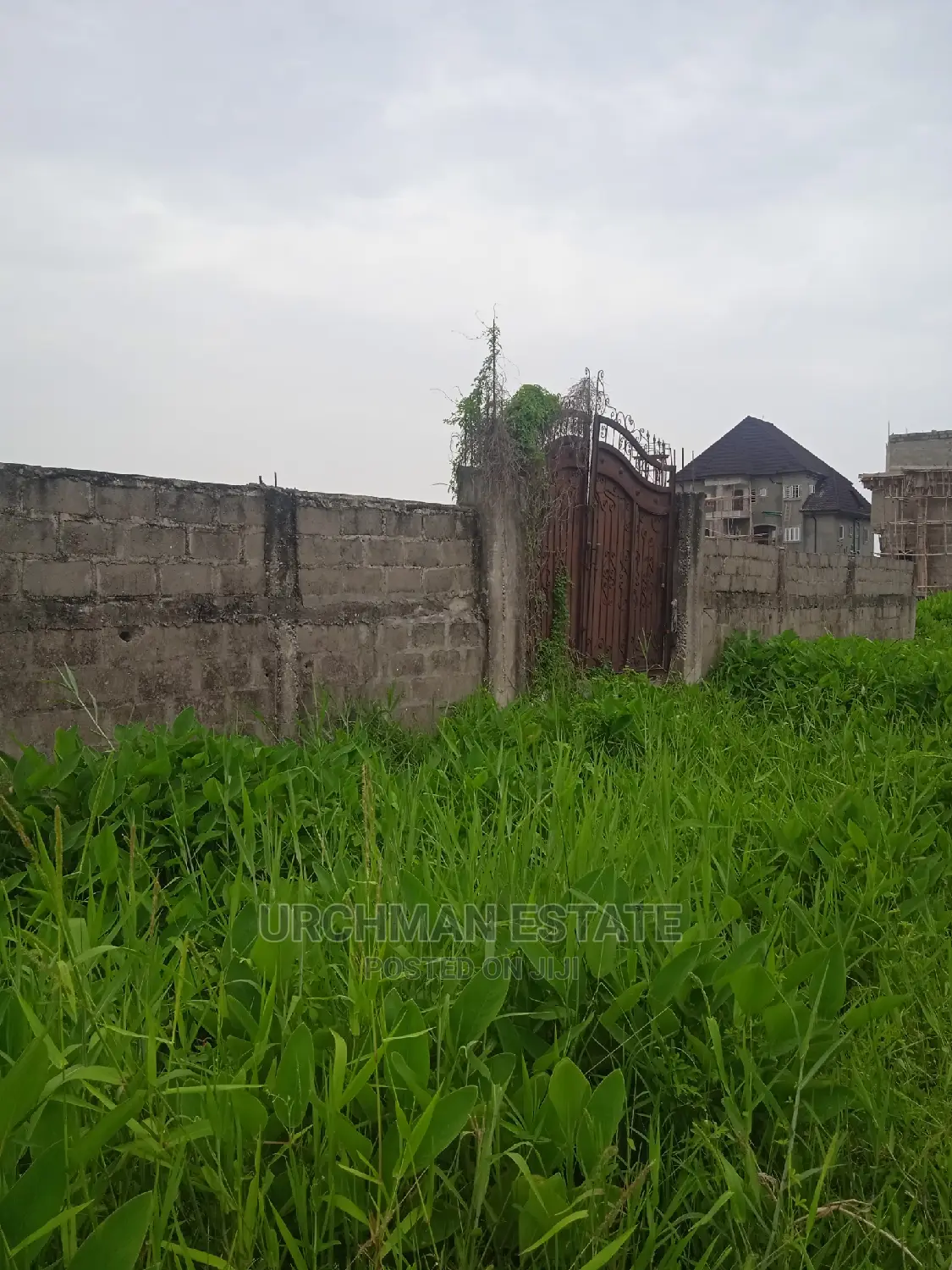 A Good Standard Plot of Land Fenced N Gated With Global Cofo in Abule Ado