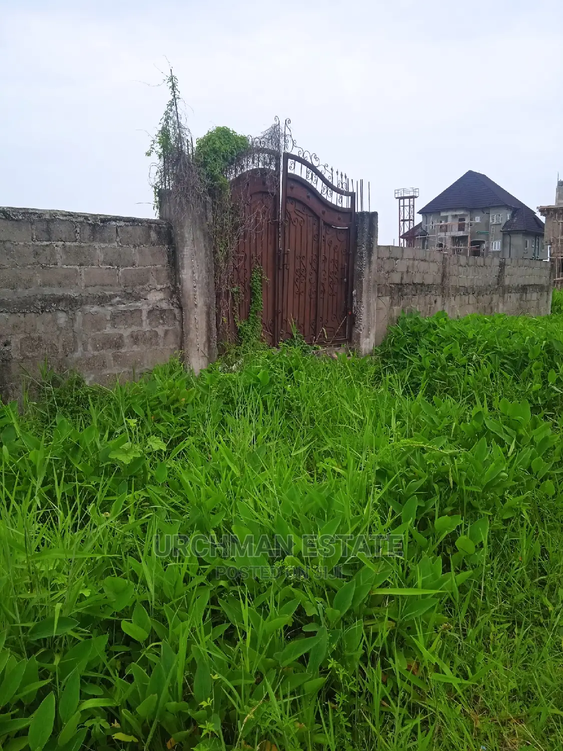 A Good Standard Plot of Land Fenced N Gated With Global Cofo in Abule Ado