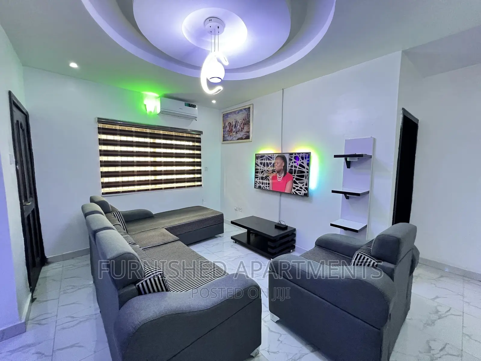 3 Bedroom Flat With Pool Wifi 24hrs Lit Ajao Estate in Ajao Estate