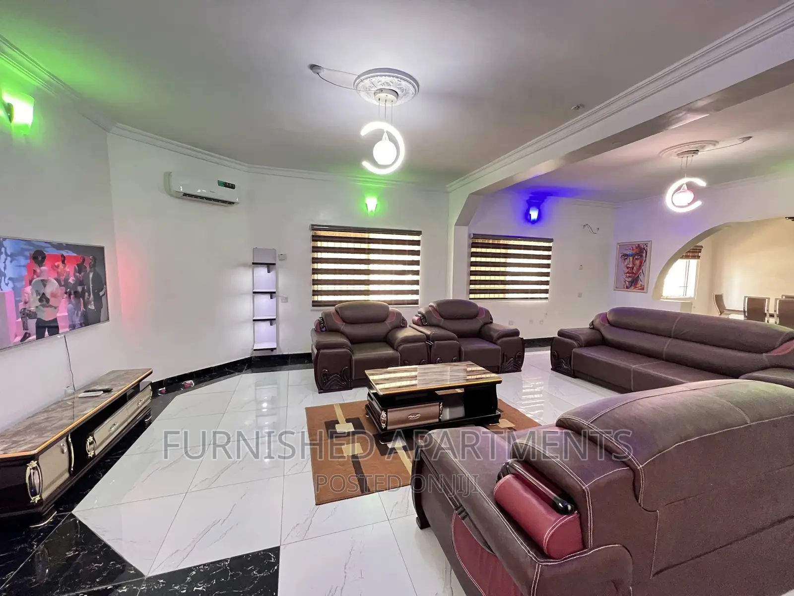 2bedroom Flat + Pool +Gym + Wifi +24h Lit at Ajao Estate in Ajao Estate