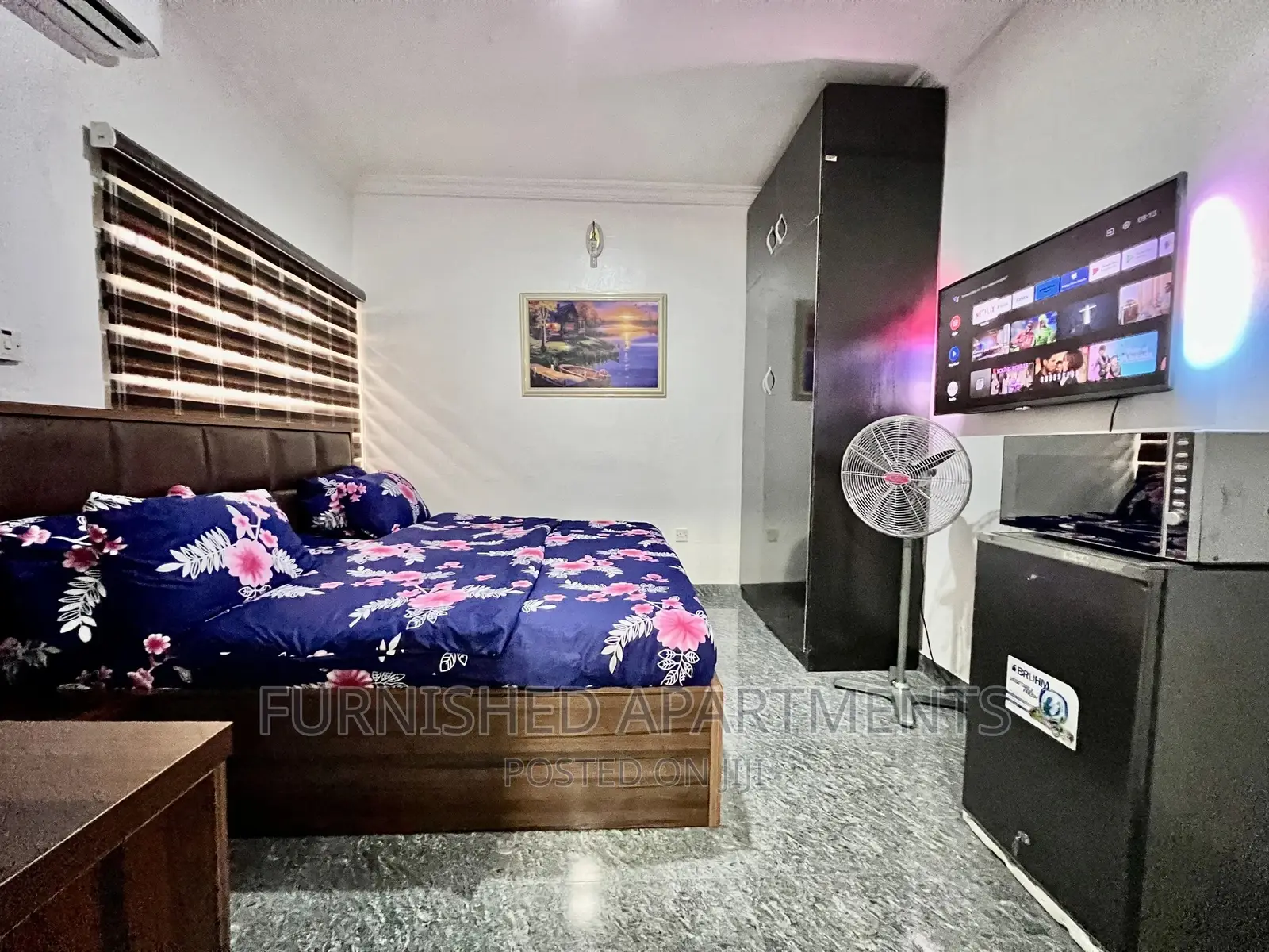 Studio Room +Swim Pool Wifi Netflix 24hrs Lit at Ajao Estate in Ajao Estate