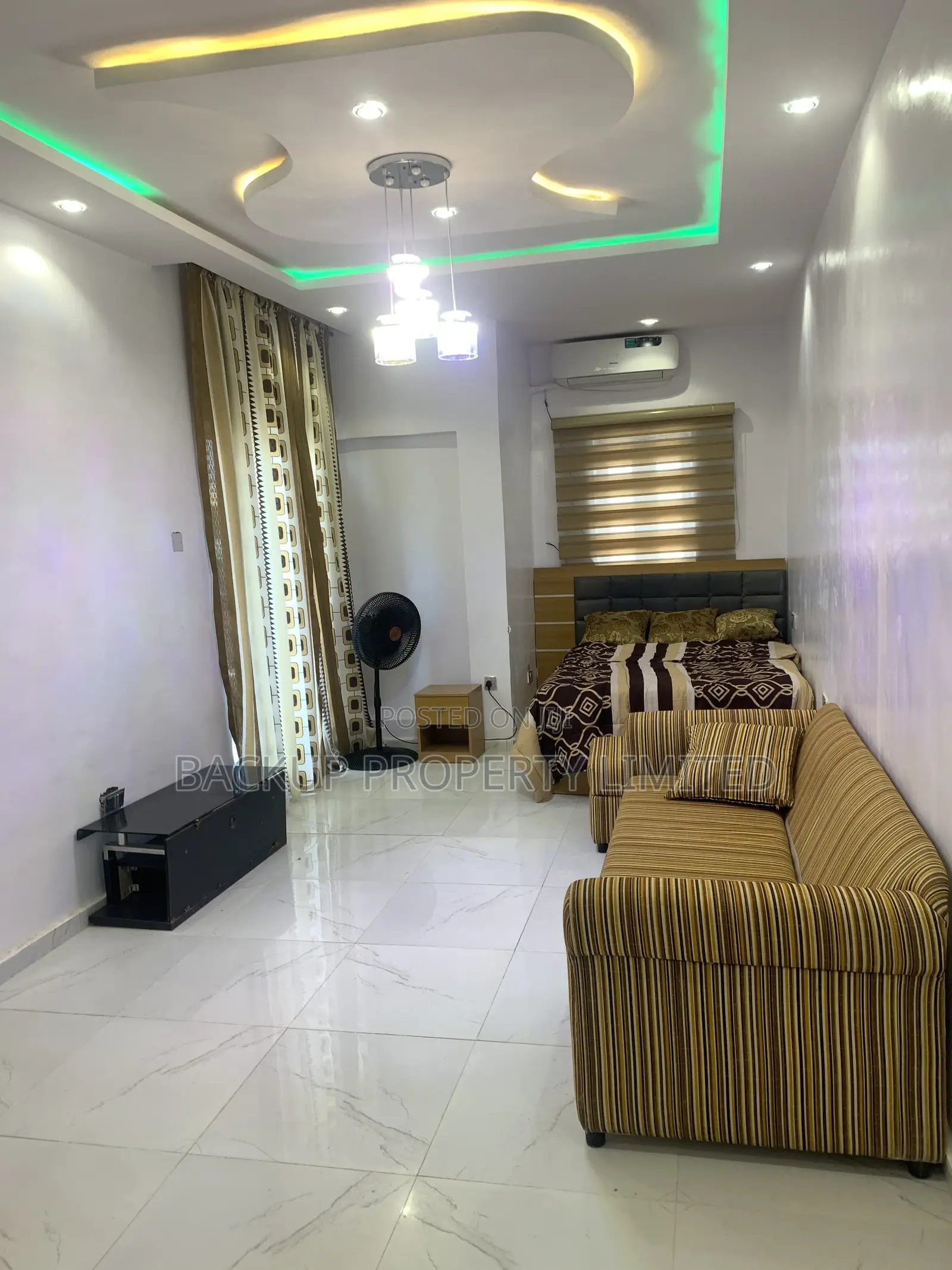 A Well Furnished Studio Apartment for Short Let in Yaba in Fola Agoro
