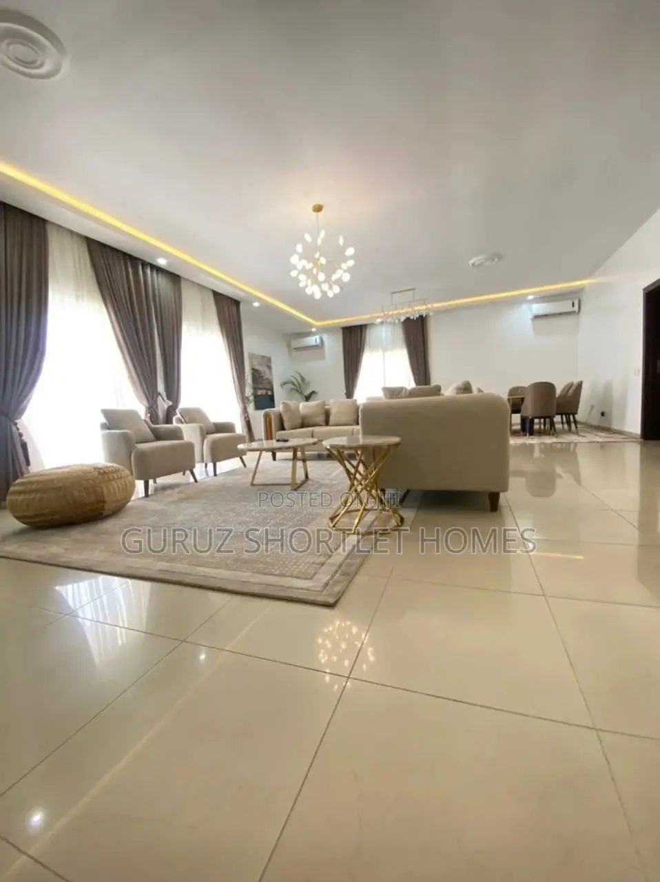 Luxurious 3 Bedroom Shortlet Apartment in Wuse 2