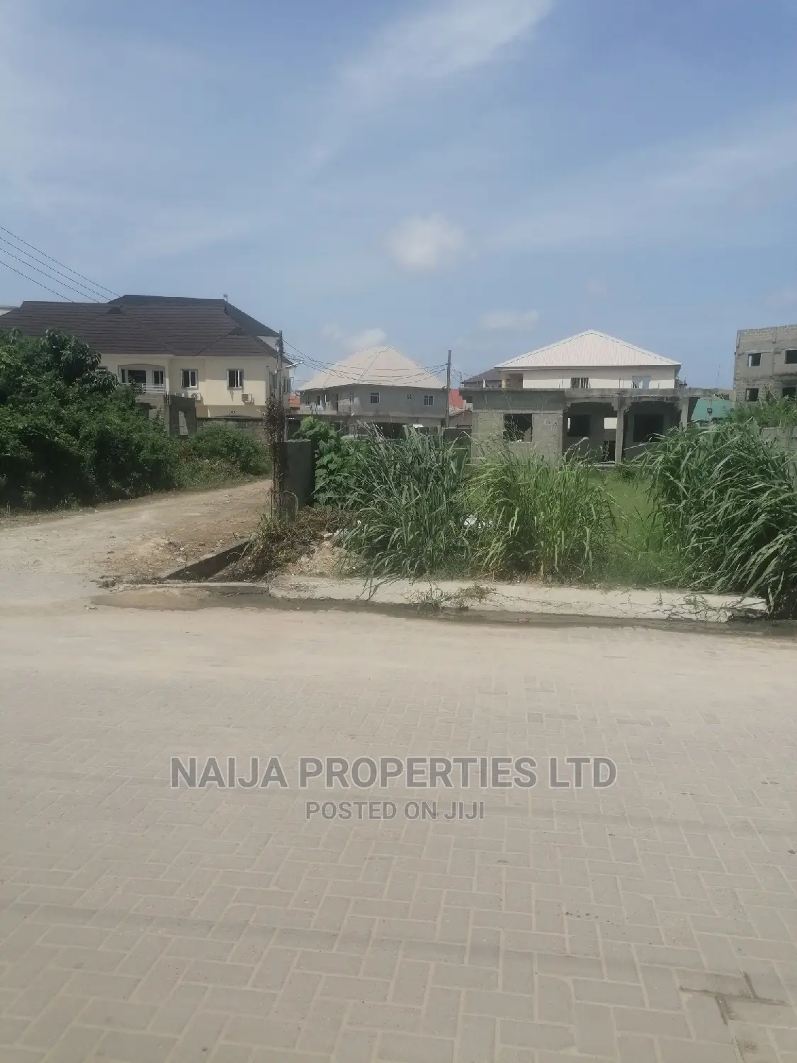 Land for Lease on Tarred Road to the Express Way at Sangotedo in Sangotedo