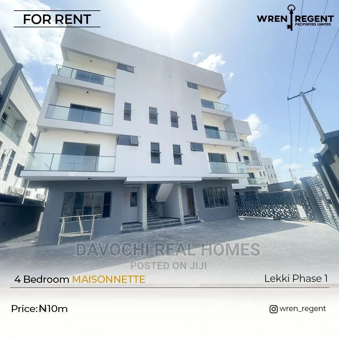 4bdrm Duplex in Lekki Phase One for rent in Lekki