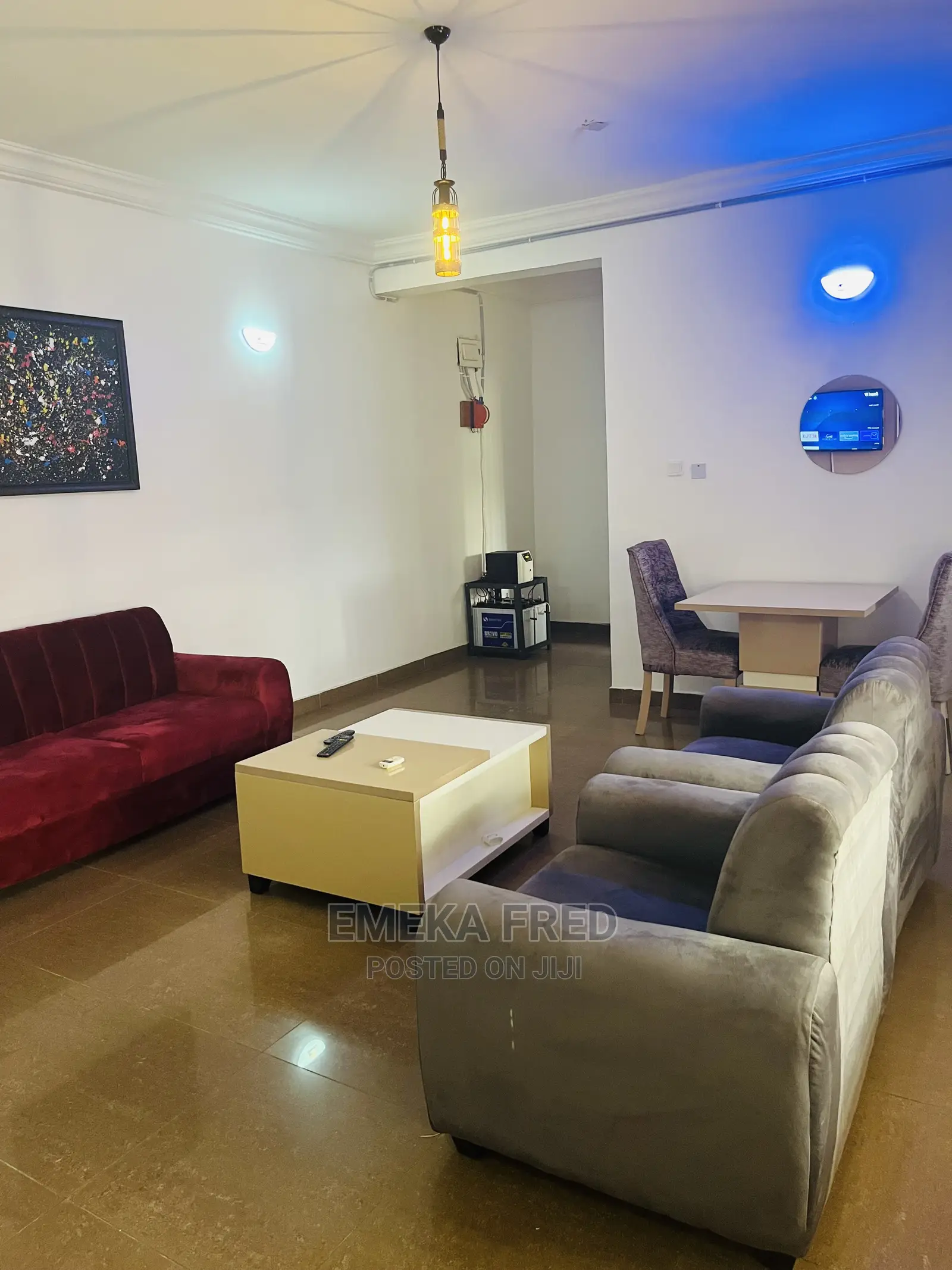 One Bedroom and Parlor 24hrs Light + Wifi Jabi in Jabi