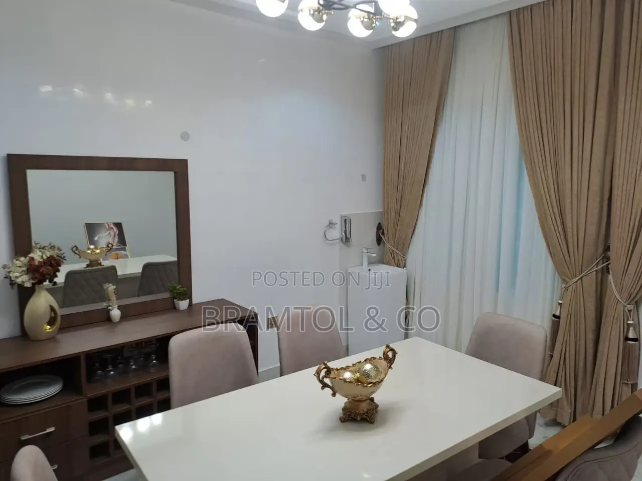 Furnished 5bdrm Duplex in Idu Industrial for rent in Idu Industrial
