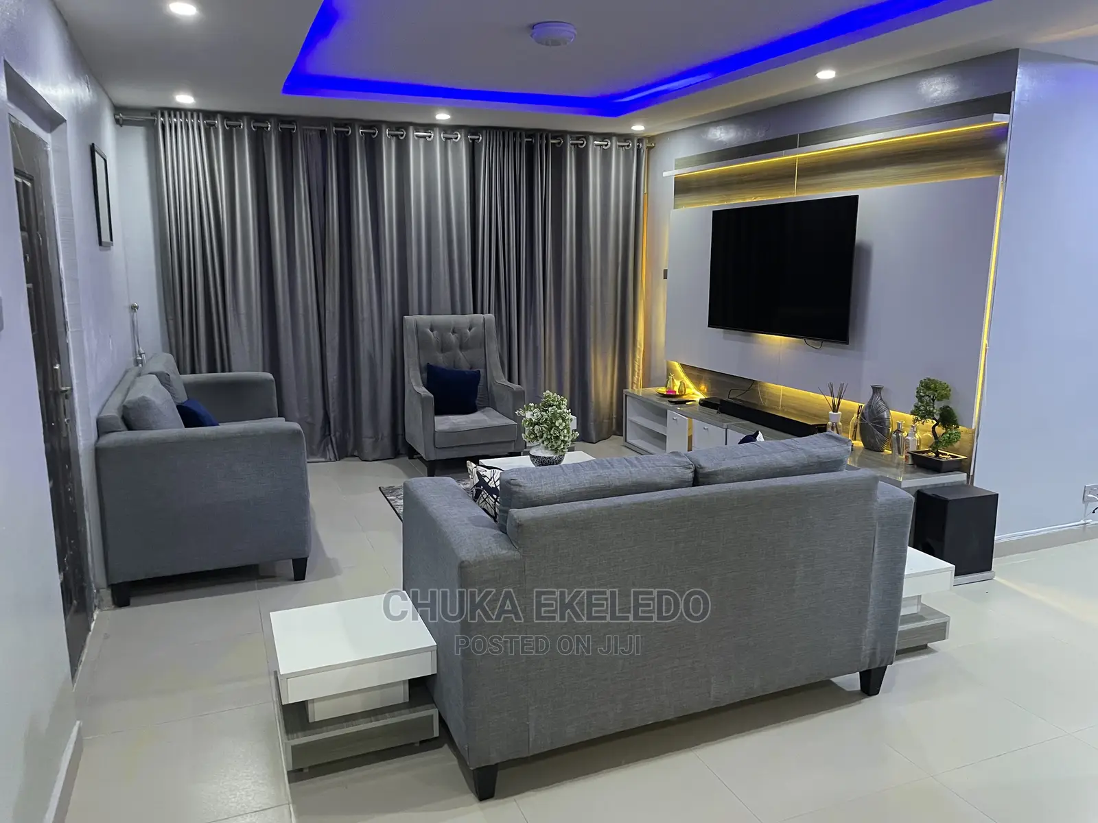 Furnished 3bdrm Apartment in Lekki Gardens,, Ikate for rent in Ikate