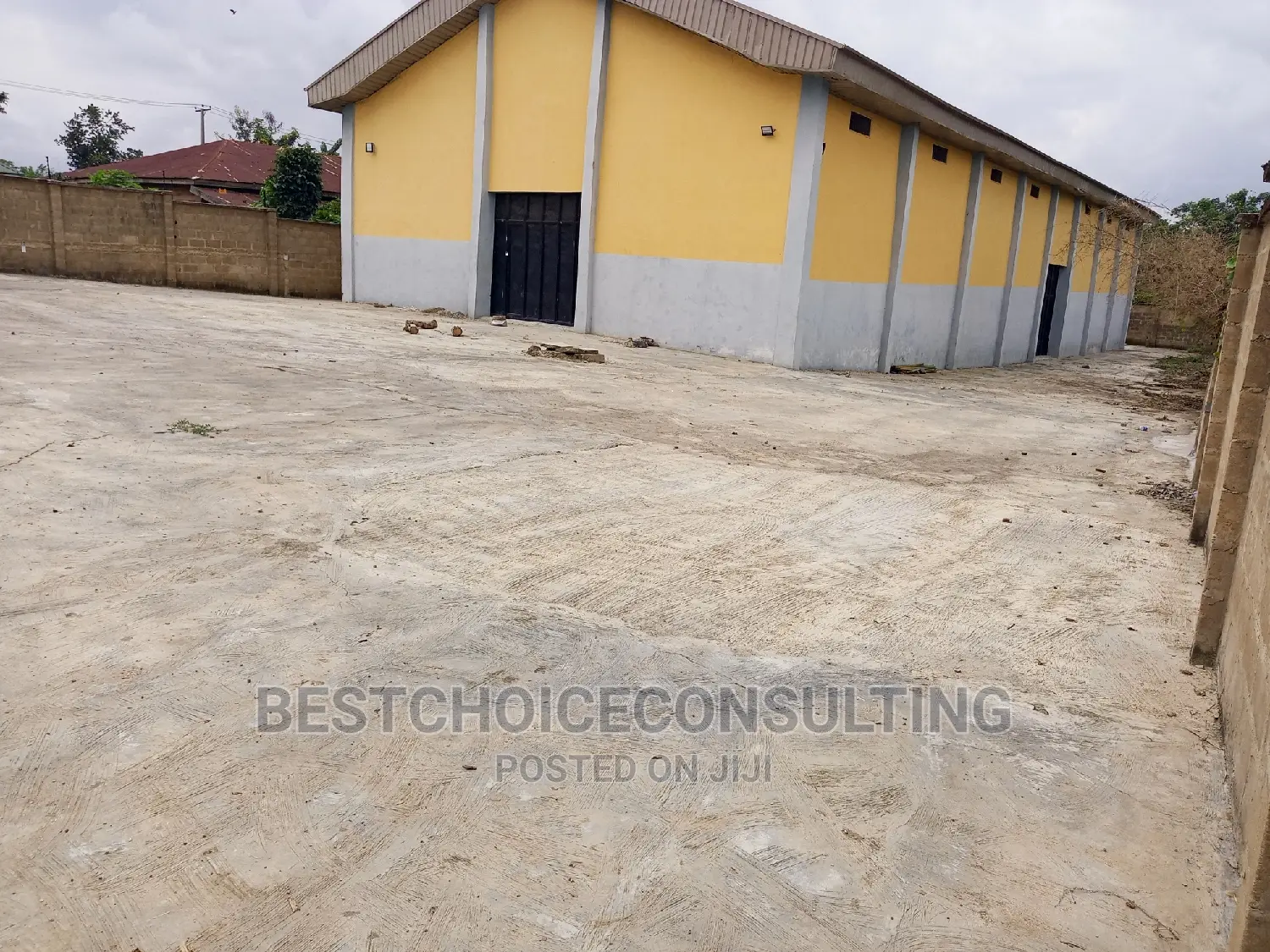 A Warehouse Self Compound for Lease at Podo, Alomaja in Ibadan