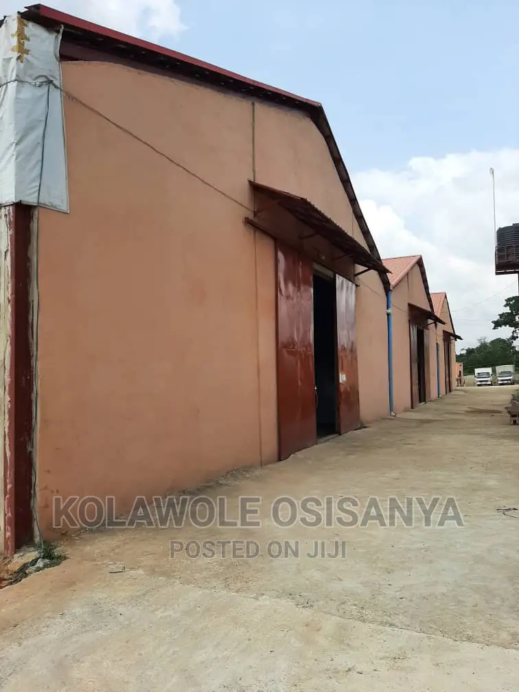 A Commercial 4bay Warehouse in Sagamu