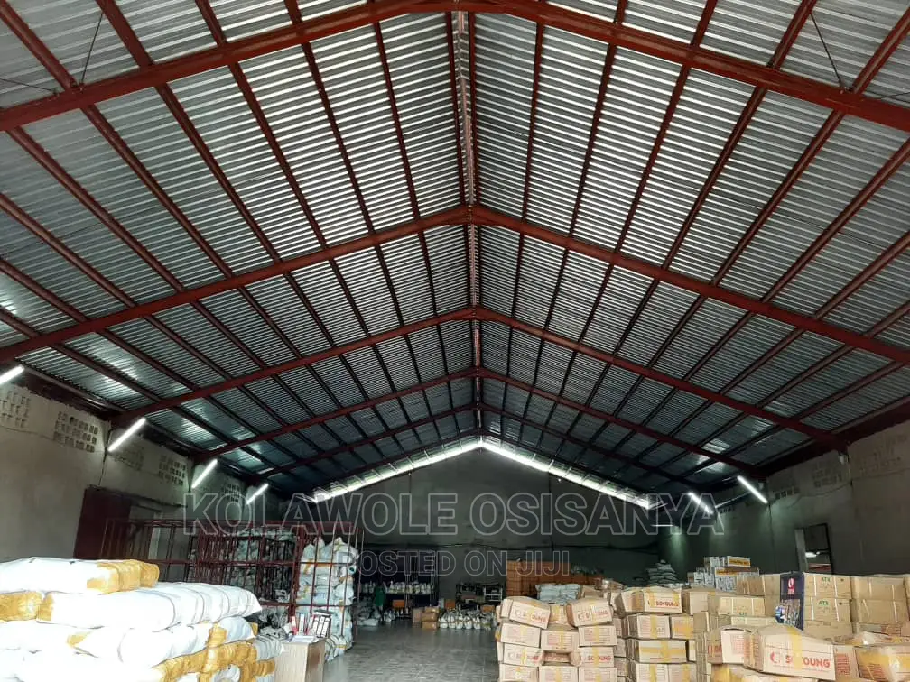 A Commercial 4bay Warehouse in Sagamu