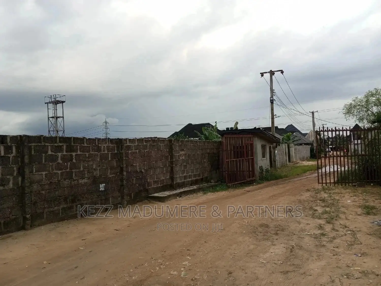 For Sale : Fenced Land at Sars Road in Port-Harcourt