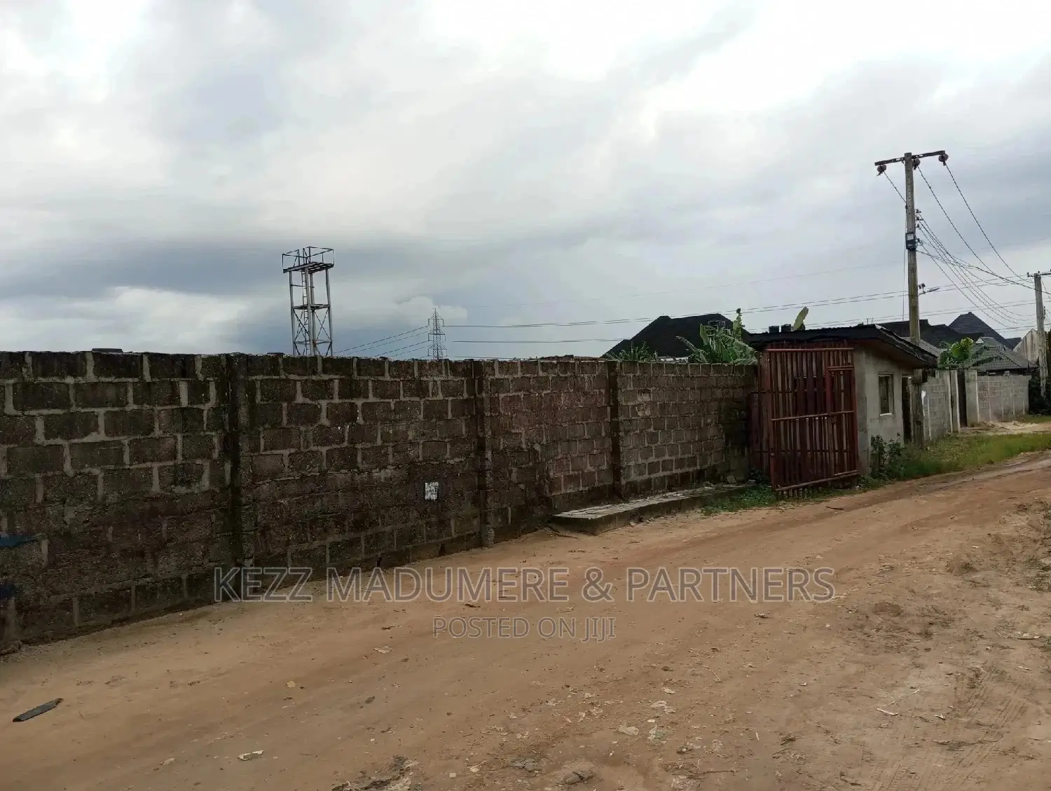 For Sale : Fenced Land at Sars Road in Port-Harcourt
