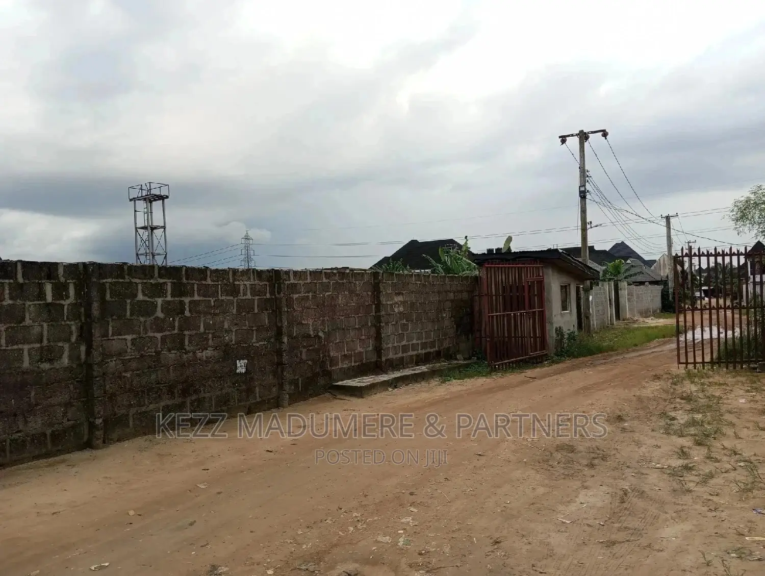For Sale : Fenced Land at Sars Road in Port-Harcourt