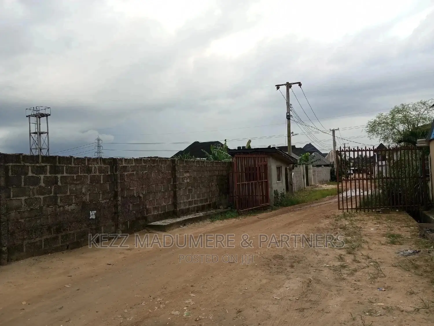 For Sale : Fenced Land at Sars Road in Port-Harcourt