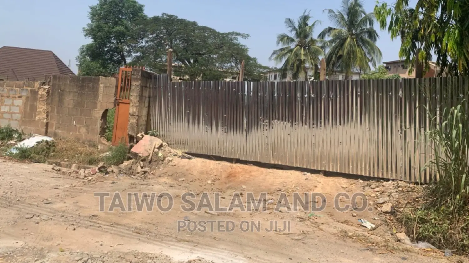 Over 1 Acre of Commercial Land Near DHL Along Ring Road Ibadan in Rind Road