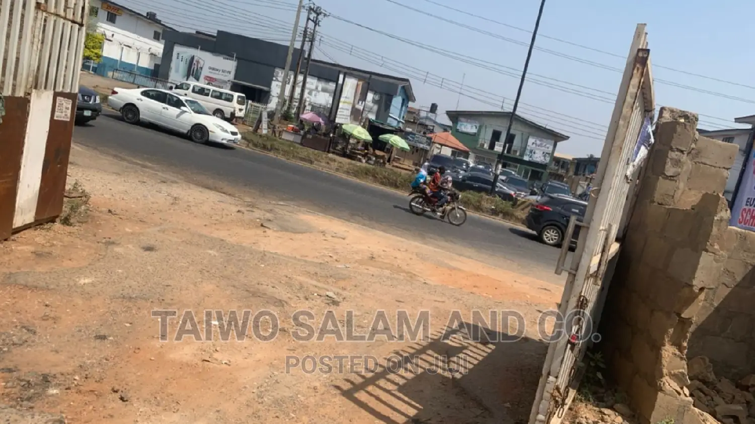 Over 1 Acre of Commercial Land Near DHL Along Ring Road Ibadan in Rind Road