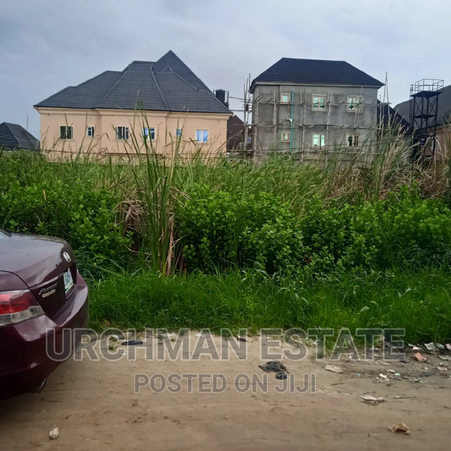 Full Plot of Land in a Good Built Up Area in Alakija