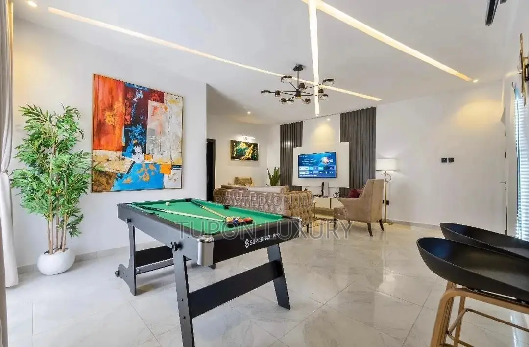 Two Bedroom Apartment With Snooker and Ps5 in Lekki Phase 1 in Lekki Phase 1