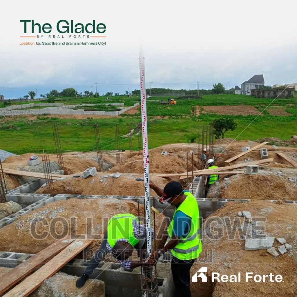 700sqm Land at the Glade Estate -Abuja in Idu Industrial