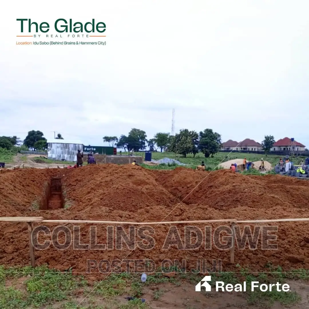 700sqm Land at the Glade Estate -Abuja in Idu Industrial