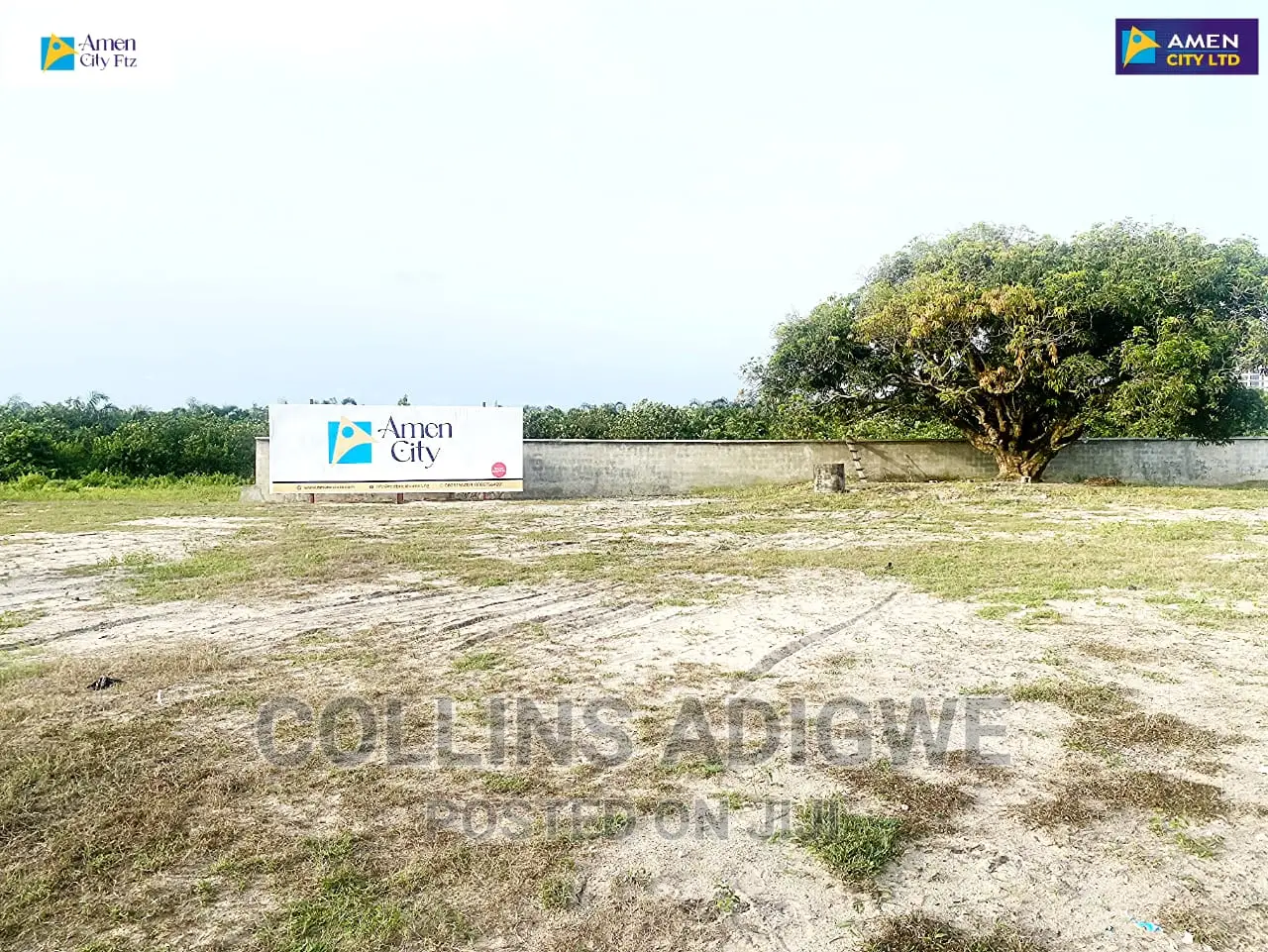500sqm Land at Amen Estate -Free Trade Zone in Eleko
