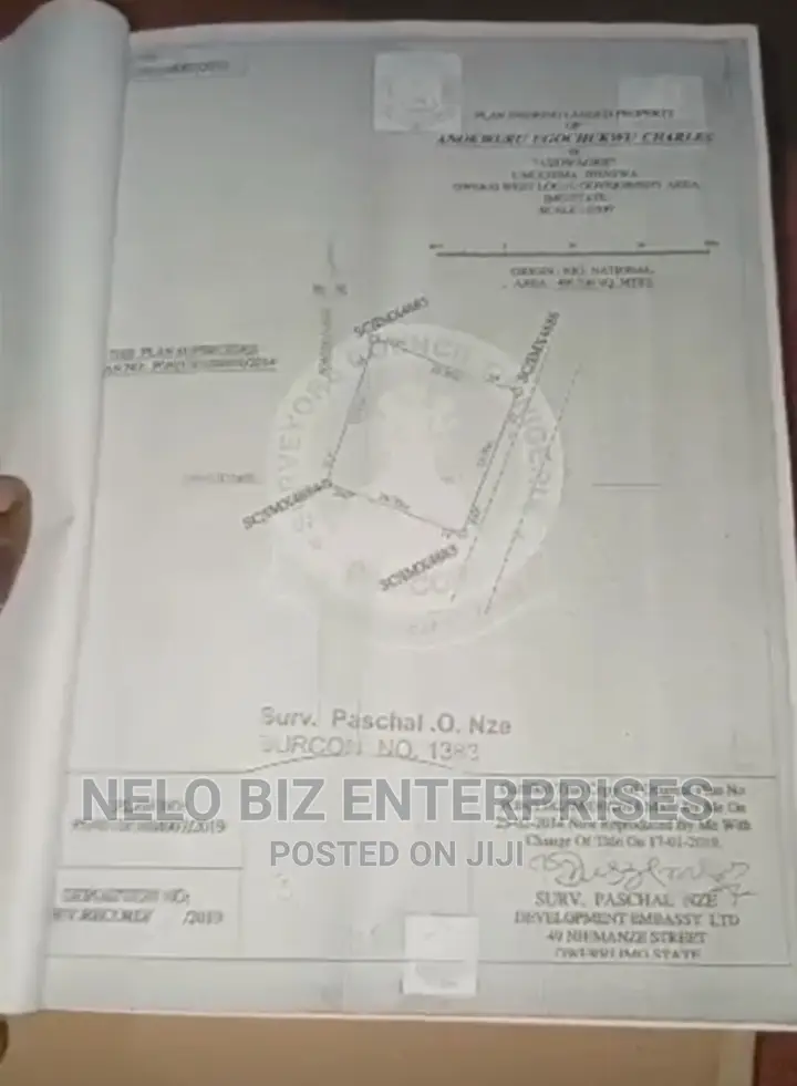 1 Plot of Land for SALE Not RENT in Owerri